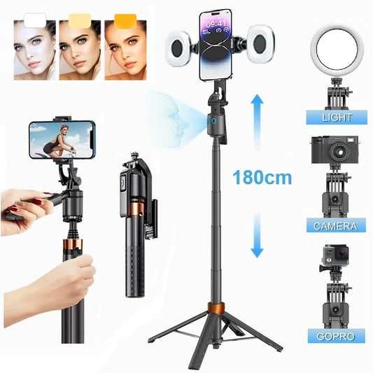 Smart Selfie Stick with Face Tracking